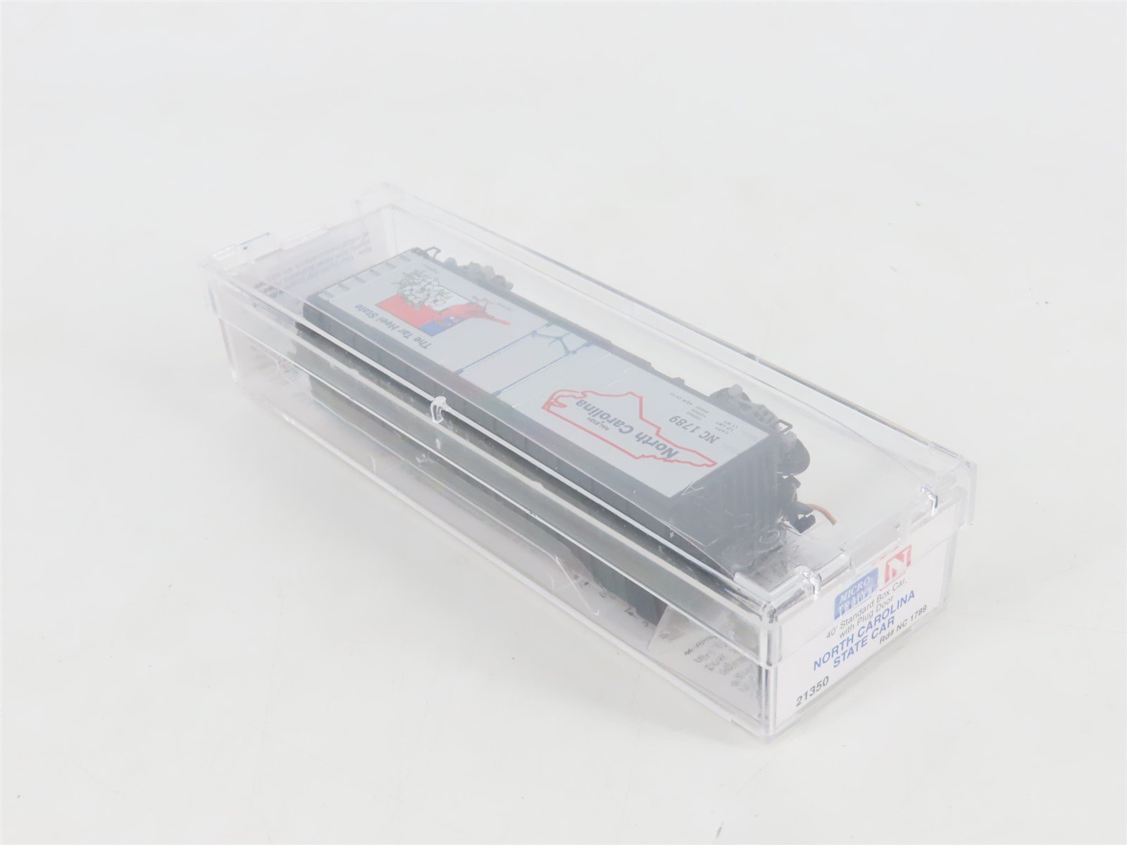 N Micro-Trains MTL 21350 NC North Carolina State 40' Plug Door Box Car #1789