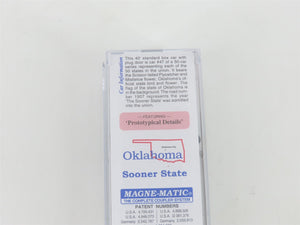 N Scale Micro-Trains MTL 02100411 OK Oklahoma State 40' Plug Door Box Car #1907