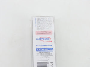 N Scale Micro-Trains MTL 02100390 NE Nebraska State 40' Plug Door Box Car #1867
