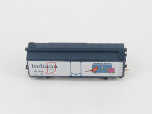 N Scale Micro-Trains MTL 02100403 IN Indiana State 40' Plug Door Box Car #1816
