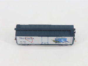 N Scale Micro-Trains MTL 02100407 NV Nevada State 40' Plug Door Box Car #1864