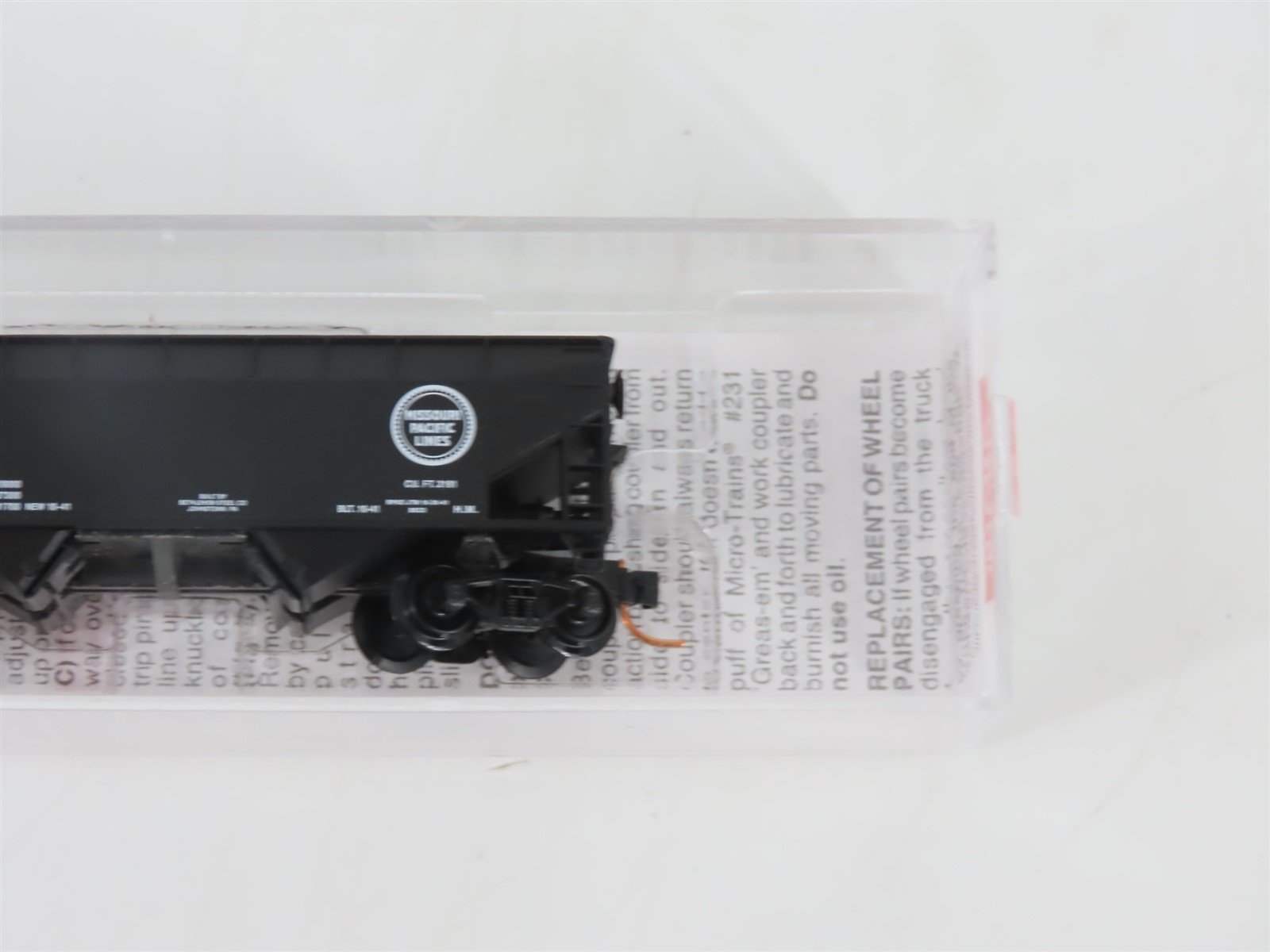 N Scale Micro-Trains MTL 05500320 MP Missouri Pacific 2-Bay Open Hopper #58757