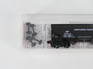 N Scale Micro-Trains MTL 55080 NP Northern Pacific 2-Bay Open Hopper #70215