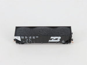 N Micro-Trains MTL 108110 BN Burlington Northern 3-Bay Hopper #528932 w/ Load
