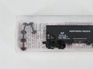 N Scale Micro-Trains MTL 55080 NP Northern Pacific 2-Bay Open Hopper #70215
