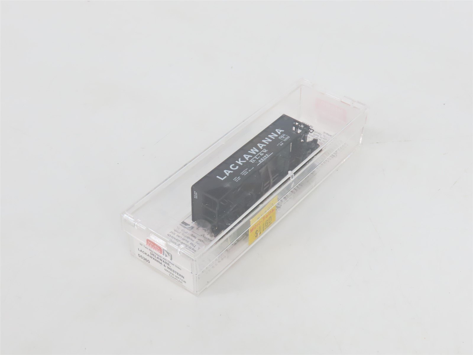 N Micro-Trains MTL 55360 DL&W The Road Of Anthracite 2-Bay Open Hopper #85177