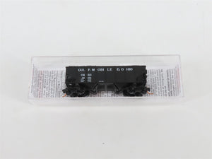 N Micro-Trains MTL 05600290 GM&O Gulf Mobile & Ohio 2-Bay Hopper #60173 w/ Load