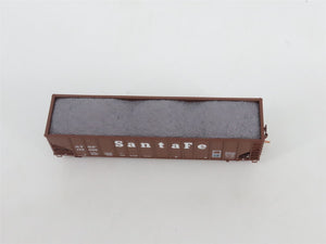 N Scale Micro-Trains MTL 108120.1 ATSF Santa Fe 3-Bay Hopper #179655 w/ Load