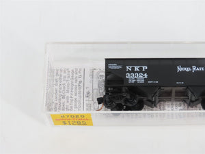 N Scale Micro-Trains MTL 87020 NKP Nickel Plate Road 2-Bay Open Hopper #33324