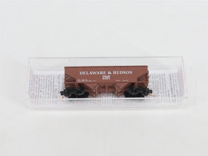 N Micro-Trains MTL 05500340 D&H Delaware & Hudson 2-Bay Hopper #9471 w/ Load