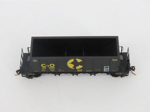 N Scale Micro-Trains MTL 12500052 C&O Chessie System 3-Bay Ortner Hopper #45050