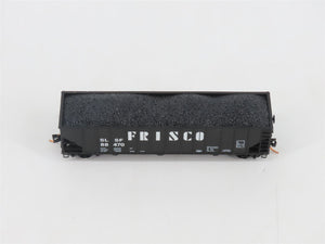 N Scale Micro-Trains MTL 10800170 SL-SF Frisco 3-Bay Hopper #88470 w/ Coal Load