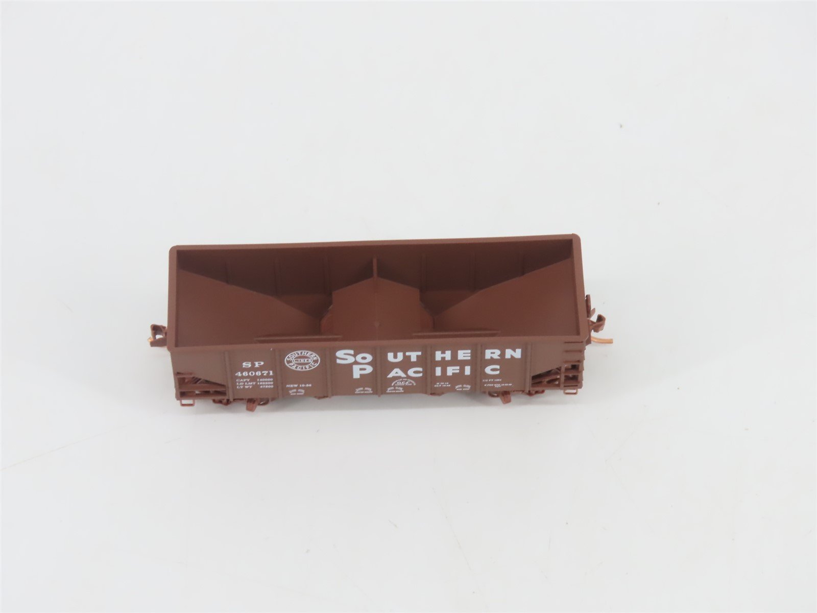 N Scale Micro-Trains MTL 56340 SP Southern Pacific 2-Bay Open Hopper #460671
