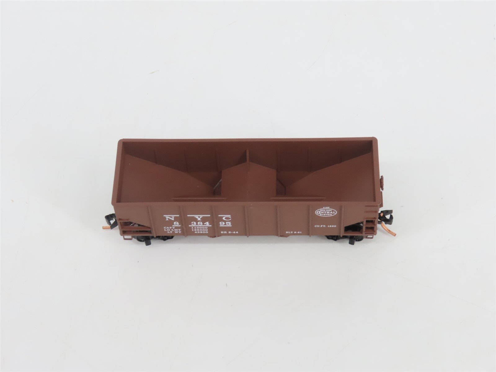 N Scale Micro-Trains MTL 56170 NYC New York Central 2-Bay Open Hopper #838495