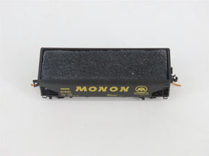 N Micro-Trains MTL 05500370 MON The Hoosier Line 2-Bay Hopper #41501 w/ Load