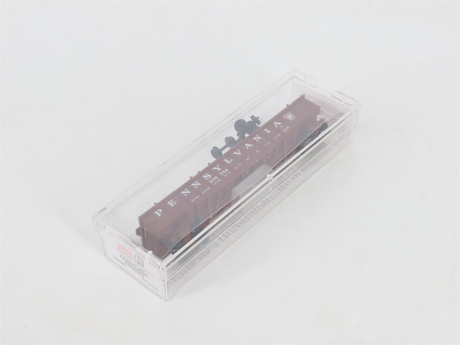 N Scale Micro-Trains MTL 106080 PRR Pennsylvania 50' Low Cover Gondola #376704