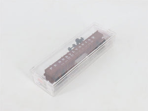 N Scale Micro-Trains MTL 106080 PRR Pennsylvania 50' Low Cover Gondola #376704