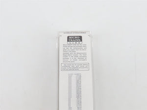 N Scale Micro-Trains MTL 48010 PRR Pennsylvania 50' Gondola w/ Drop Ends #352719