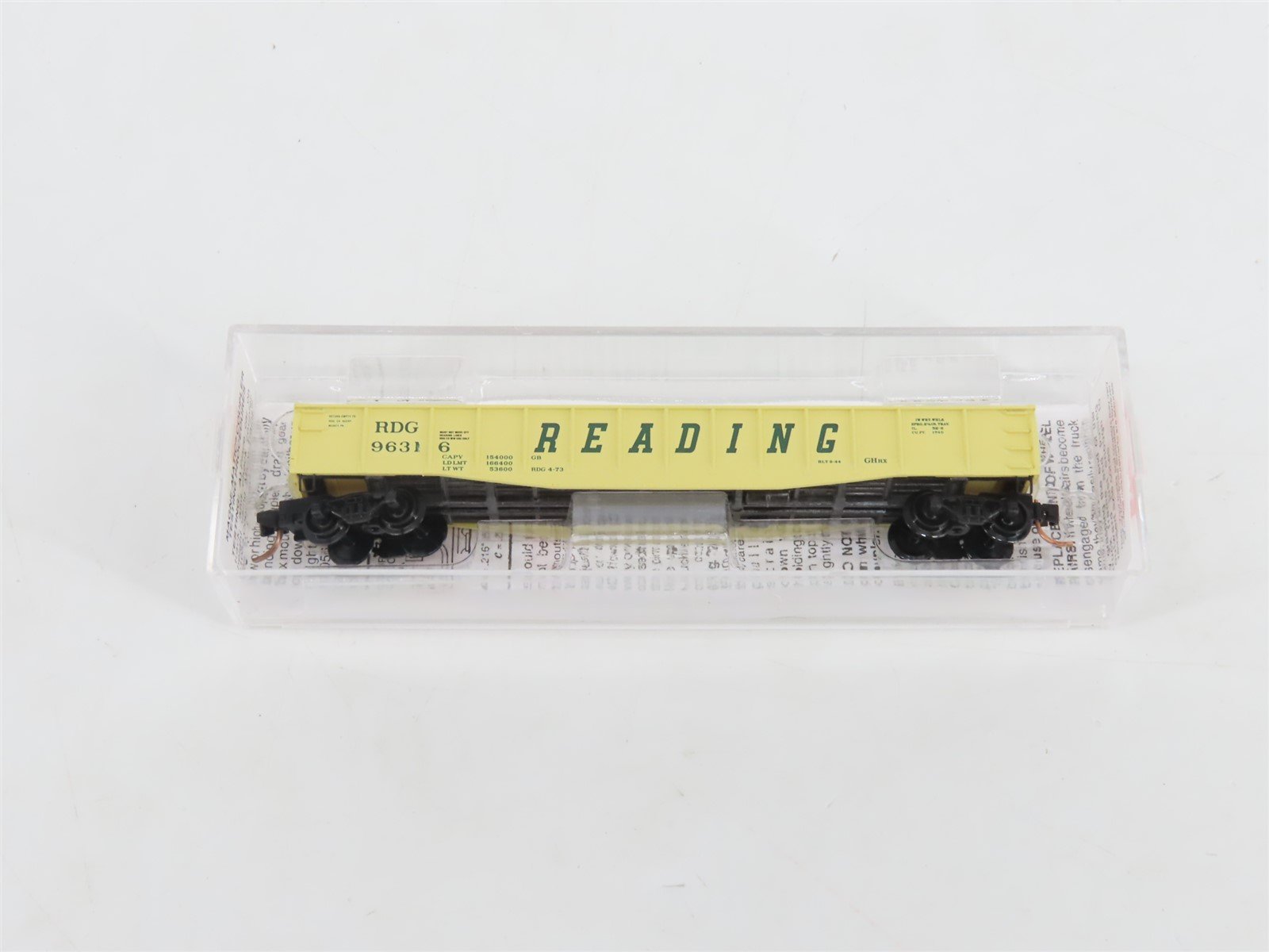 N Scale Micro-Trains MTL 46370 RDG Reading 50' Fishbelly Side Gondola #96316
