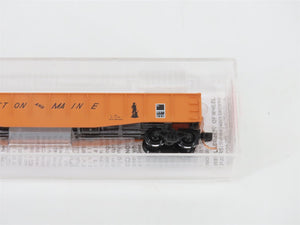 N Micro-Trains MTL 46180 BM Boston & Maine 50' Fishbelly Side Gondola #9066