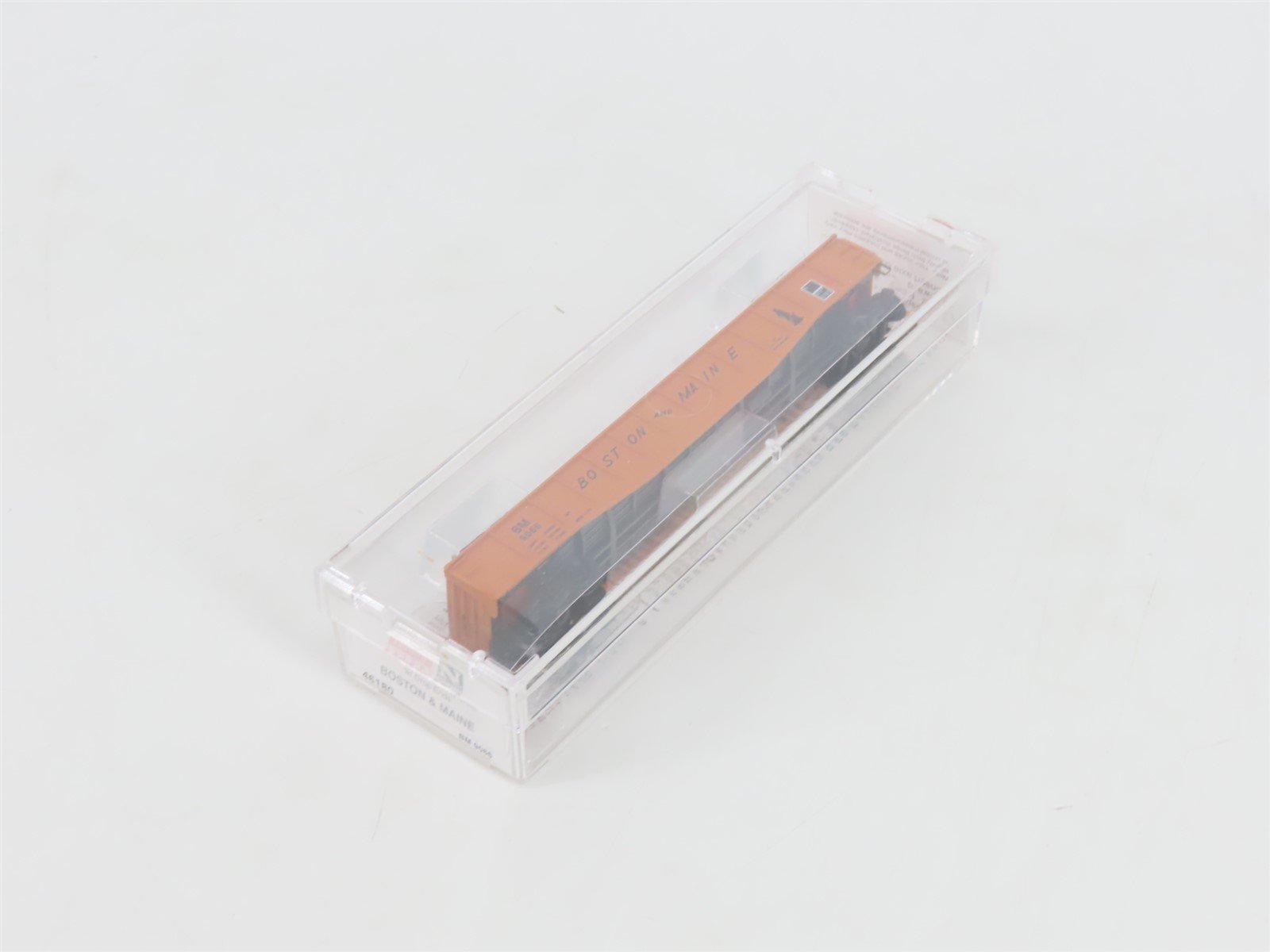 N Micro-Trains MTL 46180 BM Boston & Maine 50' Fishbelly Side Gondola #9066