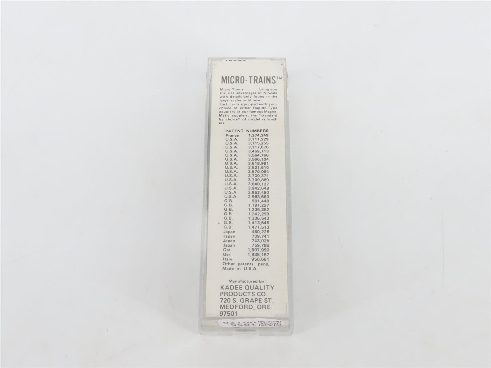 N Scale Kadee Micro-Trains MTL 46050 WP Western Pacific 50' Steel Gondola #6606