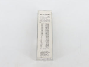 N Scale Kadee Micro-Trains MTL 46050 WP Western Pacific 50' Steel Gondola #6606