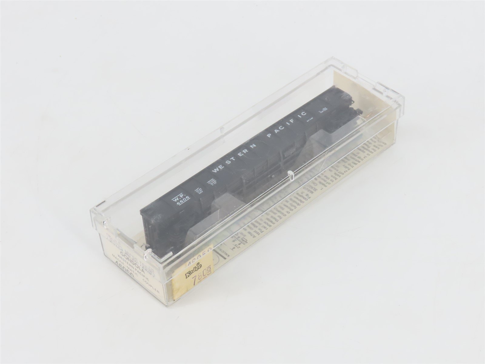 N Scale Kadee Micro-Trains MTL 46050 WP Western Pacific 50' Steel Gondola #6606
