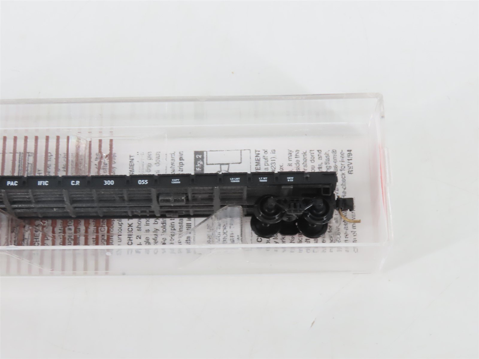 N Scale Micro-Trains MTL 44040 CP Canadian Pacific 50' Flat Car #300055