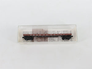 N Scale Kadee Micro-Trains MTL 44060 ATSF Santa Fe 50' Flat Car #90577