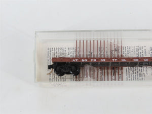N Scale Kadee Micro-Trains MTL 44060 ATSF Santa Fe 50' Flat Car #90577