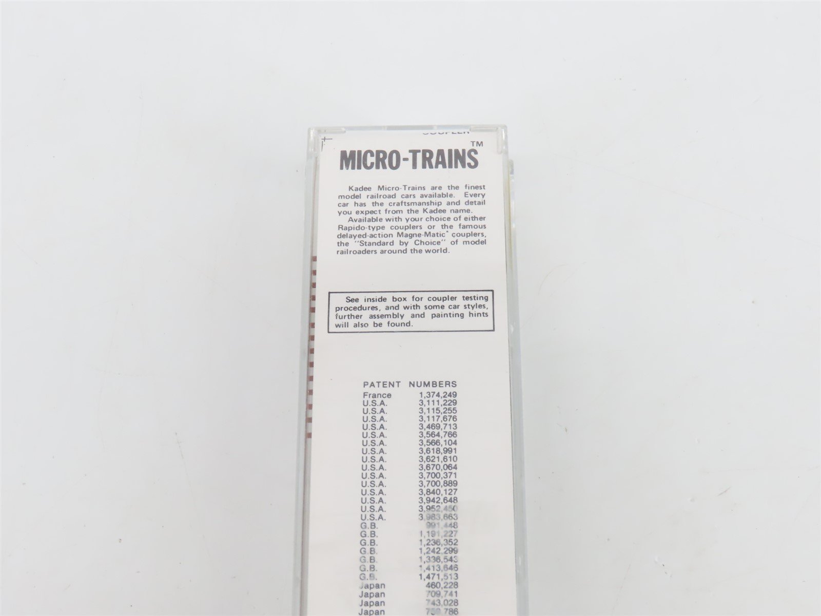 N Scale Kadee Micro-Trains MTL 44060 ATSF Santa Fe 50' Flat Car #90577