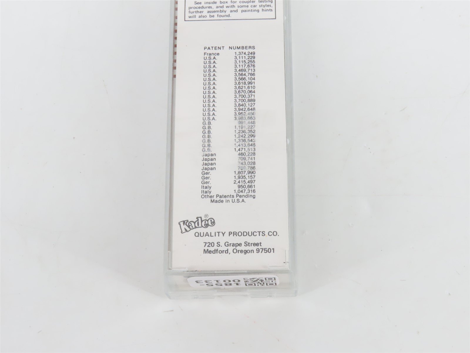 N Scale Kadee Micro-Trains MTL 44060 ATSF Santa Fe 50' Flat Car #90577