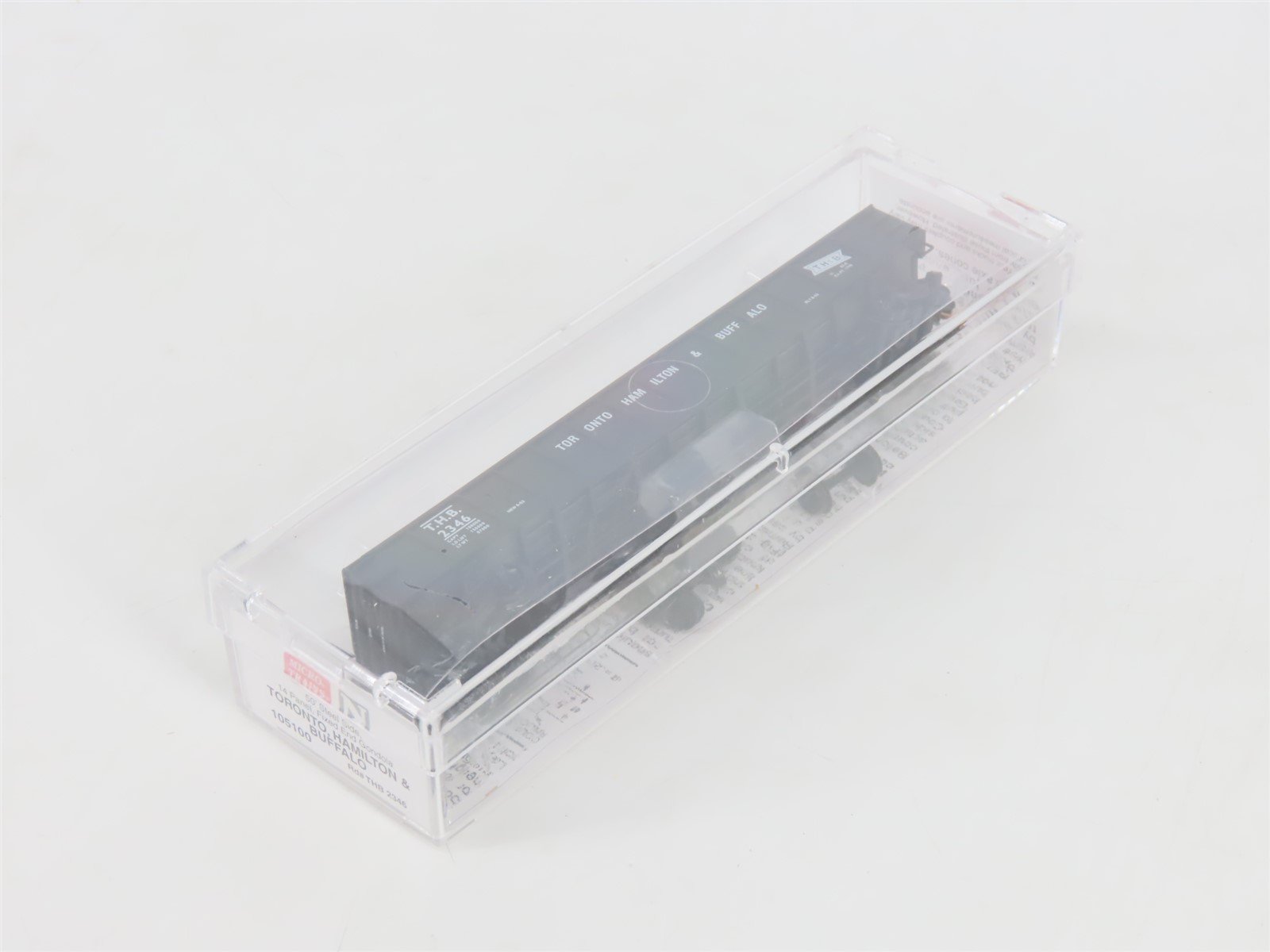 N Scale Micro-Trains MTL 105100 THB Toronto Hamilton & Buffalo 50' Gondola #2346