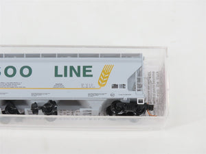 N Scale Micro-Trains MTL 09400150 SOO Line 3-Bay Centerflow Hopper #73469