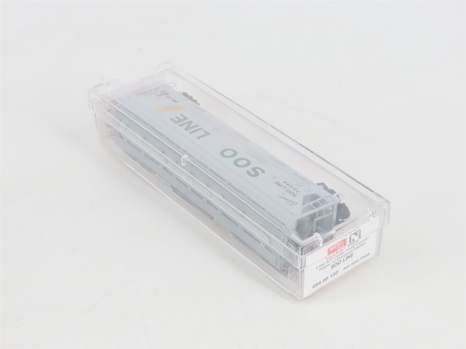 N Scale Micro-Trains MTL 09400150 SOO Line 3-Bay Centerflow Hopper #73469