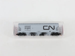 N Micro-Trains MTL 09400230 CN Canadian National 3-Bay Centerflow Hopper #388531