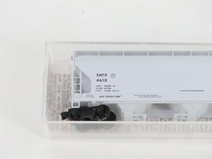 N Scale Micro-Trains MTL 94210 SNFX Shell Oil Co. 3-Bay Centerflow Hopper #4610