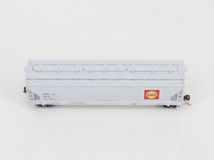 N Scale Micro-Trains MTL 94210 SNFX Shell Oil Co. 3-Bay Centerflow Hopper #4610