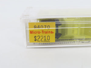 N Scale Micro-Trains MTL 94070 BLMR Grain Train 3-Bay Centerflow Hopper #1025