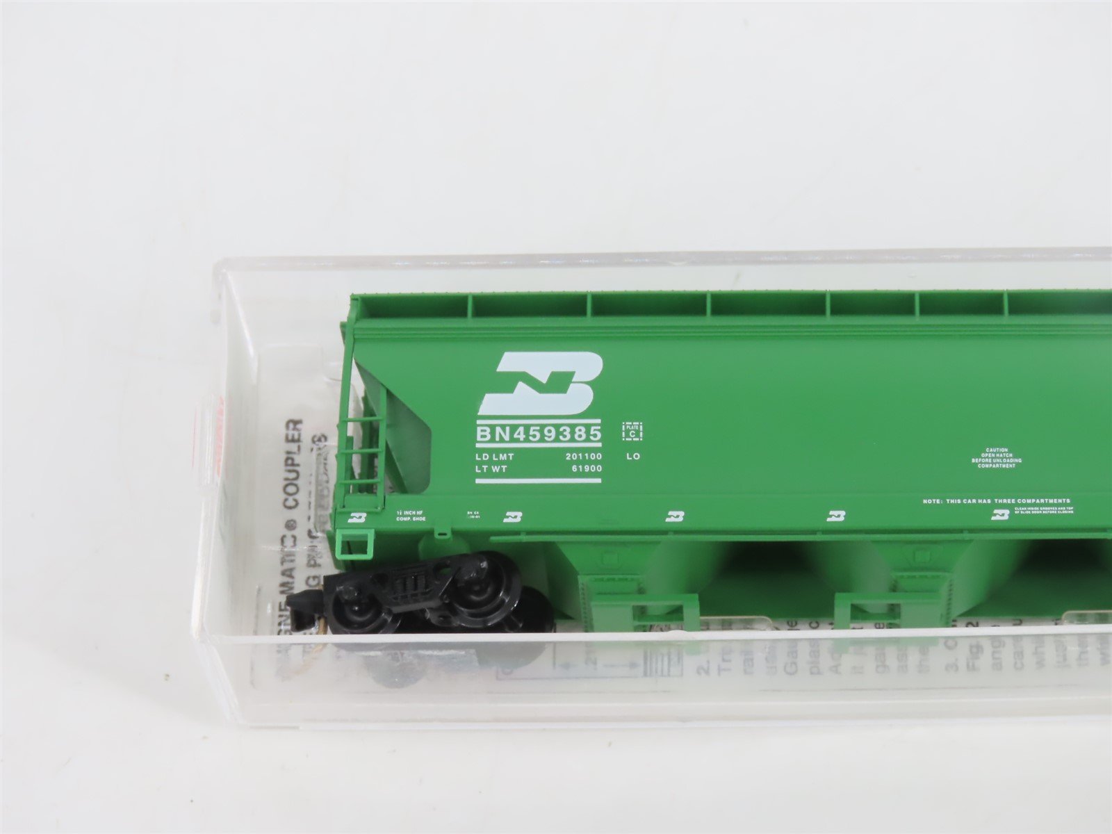 N Scale Micro-Trains MTL 93020 BN Burlington Northern 3-Bay Hopper #459385