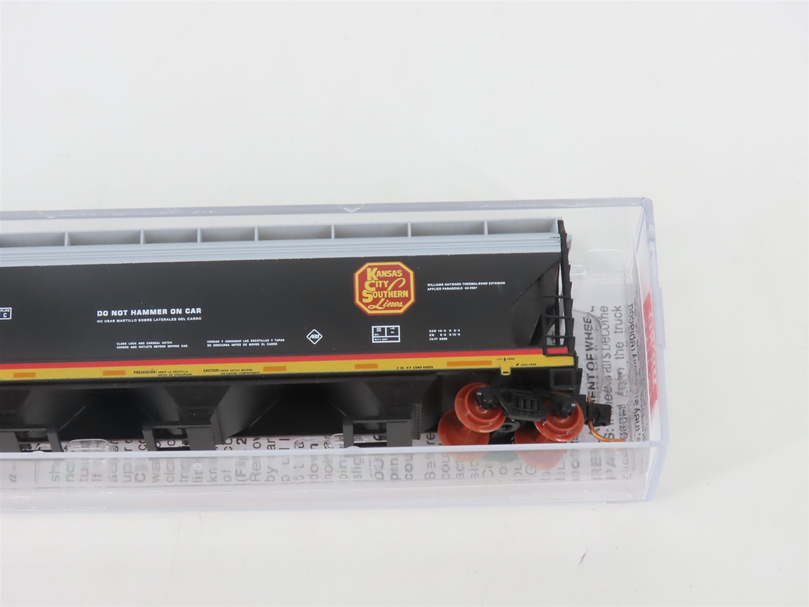 N Scale Micro-Trains MTL 09400270 KCS Kansas City Southern 3-Bay Hopper #286022