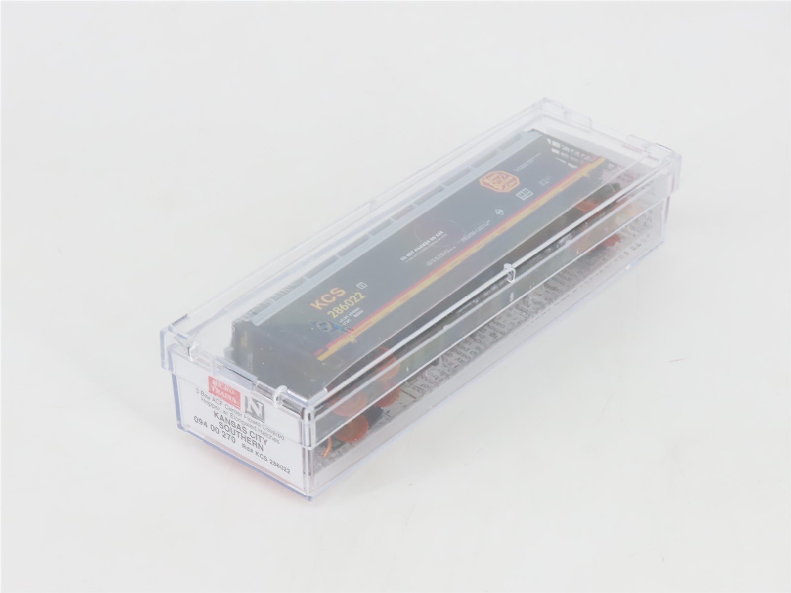 N Scale Micro-Trains MTL 09400270 KCS Kansas City Southern 3-Bay Hopper #286022