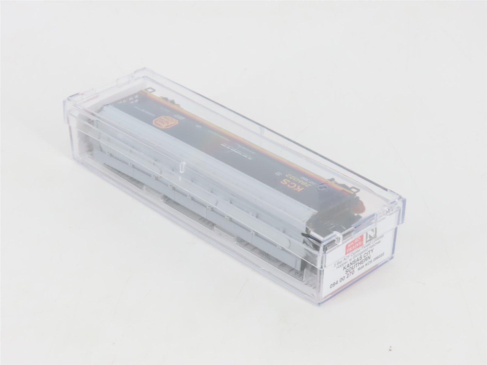 N Scale Micro-Trains MTL 09400270 KCS Kansas City Southern 3-Bay Hopper #286022