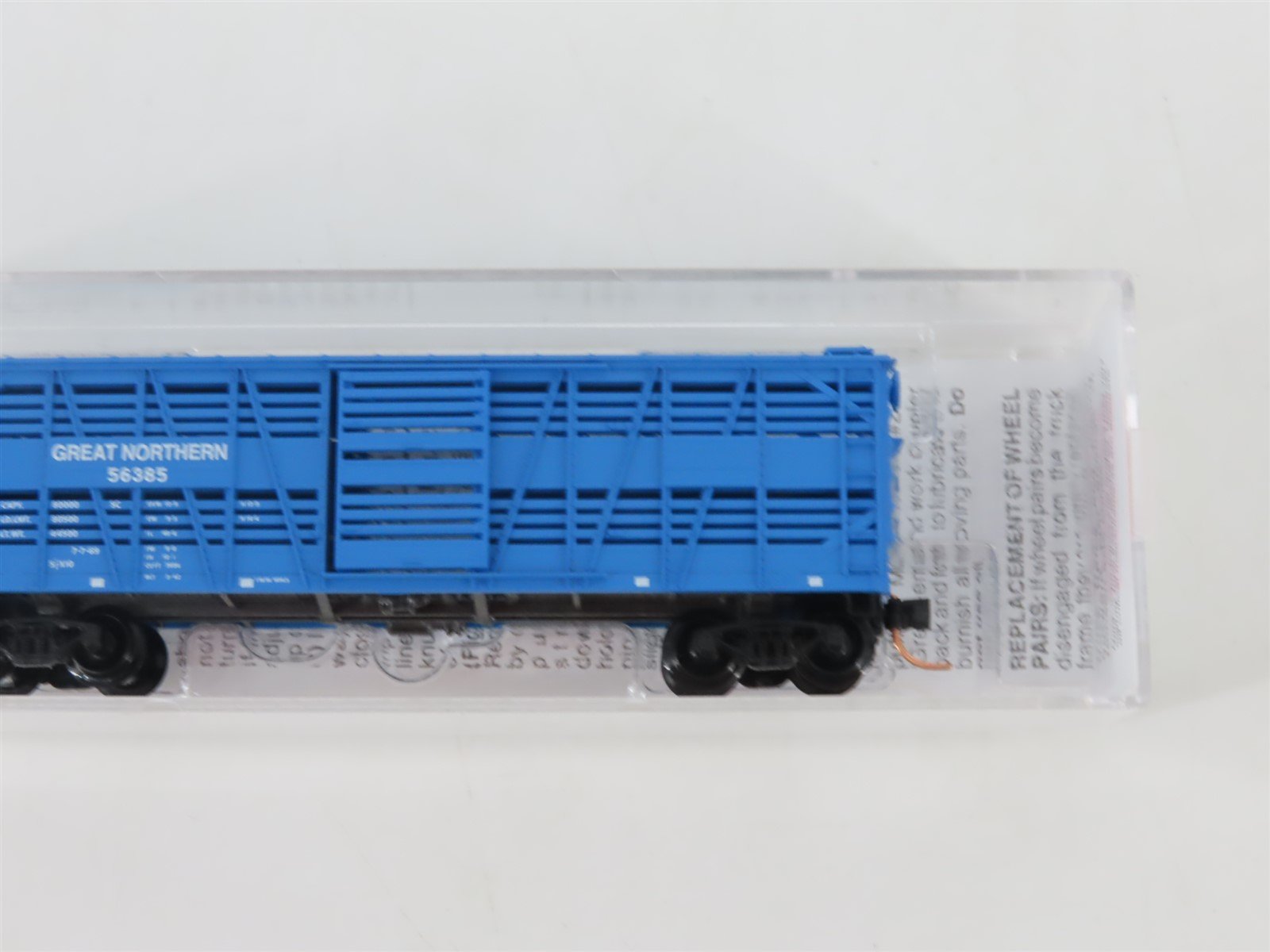 N Scale Micro-Trains MTL 35170 GN Big Sky Blue 40' Despatch Stock Car #56385
