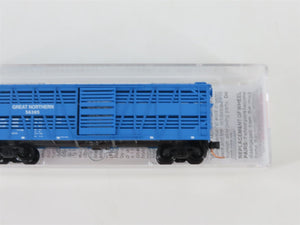 N Scale Micro-Trains MTL 35170 GN Big Sky Blue 40' Despatch Stock Car #56385