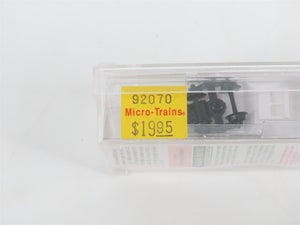 N Micro-Trains MTL 92070 CB&Q Burlington Route 2-Bay Centerflow Hopper #183922