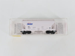 N Micro-Trains MTL 92110 MRL Montana Rail Link 2-Bay Centerflow Hopper #9016