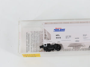 N Micro-Trains MTL 92110 MRL Montana Rail Link 2-Bay Centerflow Hopper #9016