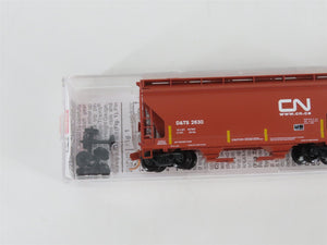 N Scale Micro-Trains MTL 09200220 D&TS CN Canadian National 2-Bay Hopper #2630